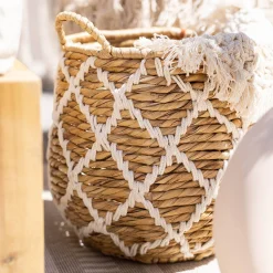 Depot Baumdecken & -Korbe^Aufbewahrungskorb Makramee Rope