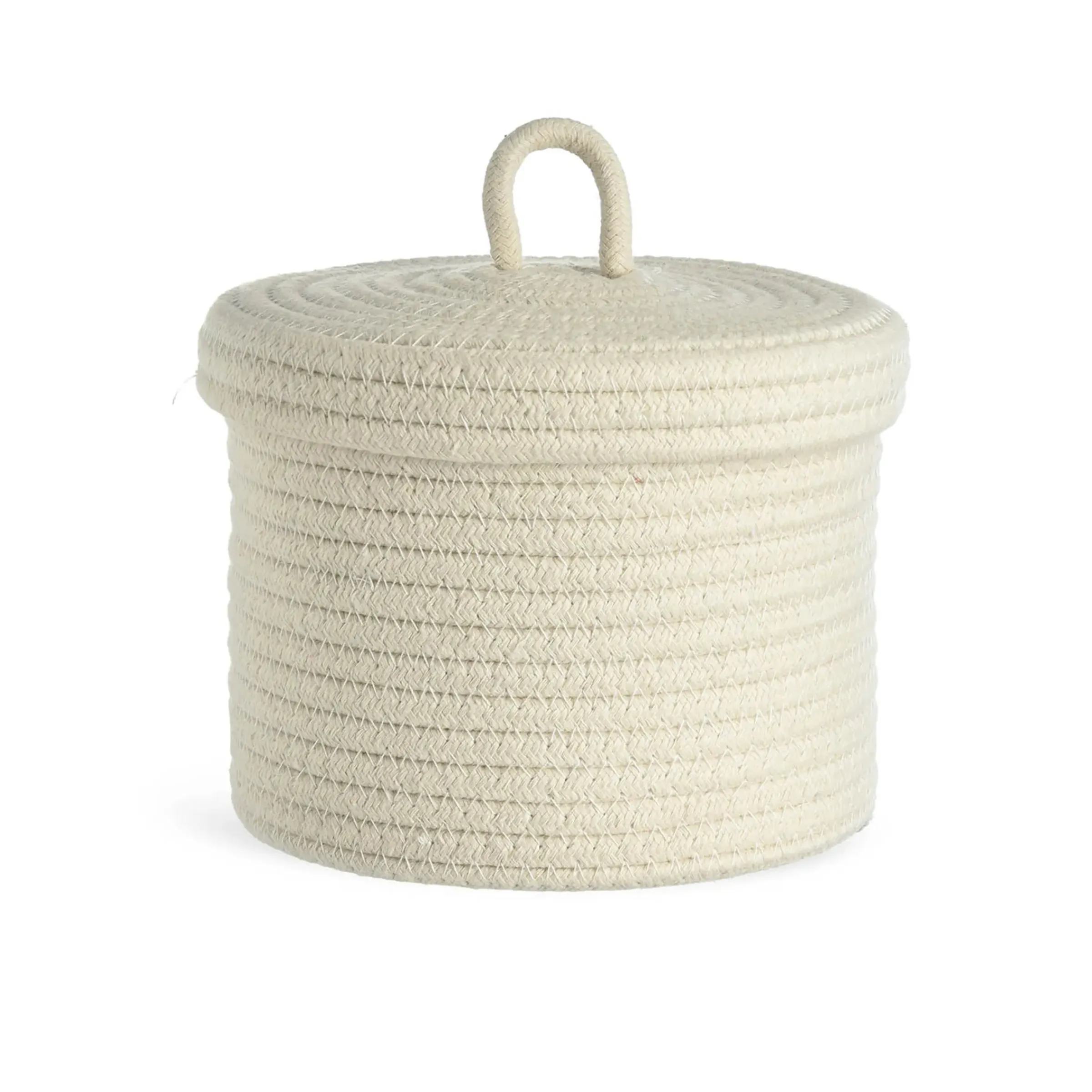 Depot Aufbewahrungskorb Rope Mit Deckel> Aufbewahrung