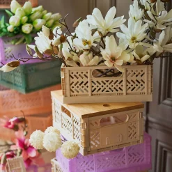 Depot Geschenkideen^Bambusdeckel Für Klappboxen L