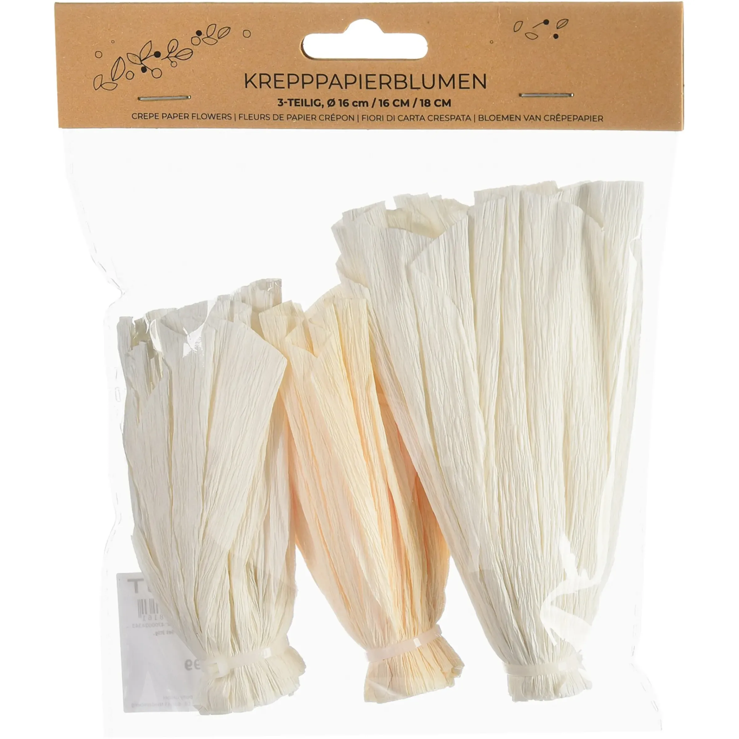 Depot Crepepapierblumen-Set> Partydeko