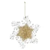 Depot Figuren & Formen^Deko-Anhänger Schneeflocke