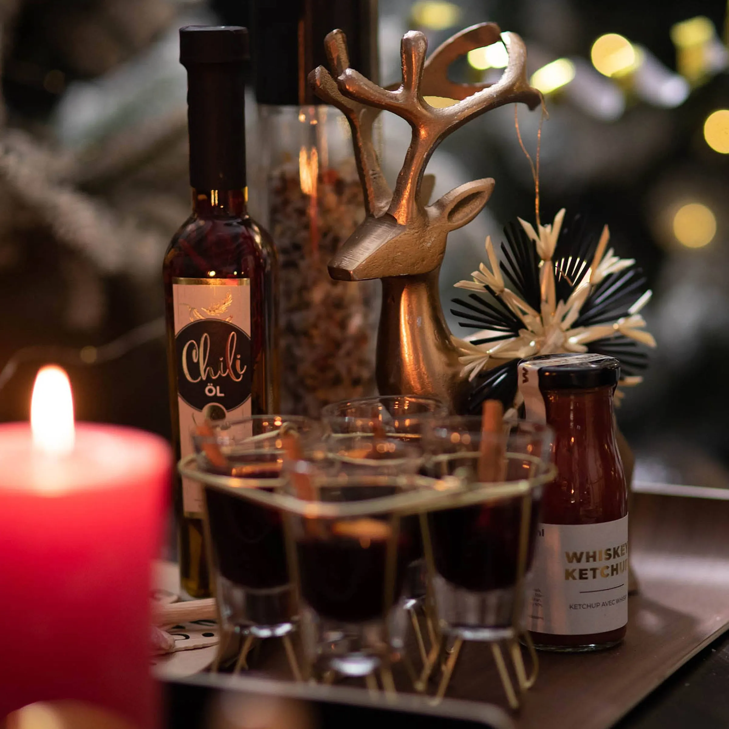 Depot Adventskranz-Deko^Deko-Anhänger Strohstern Lea