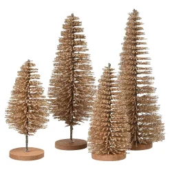 Depot Deko-Figuren & Objekte^Deko-Objekt-Set Glitzer-Baum