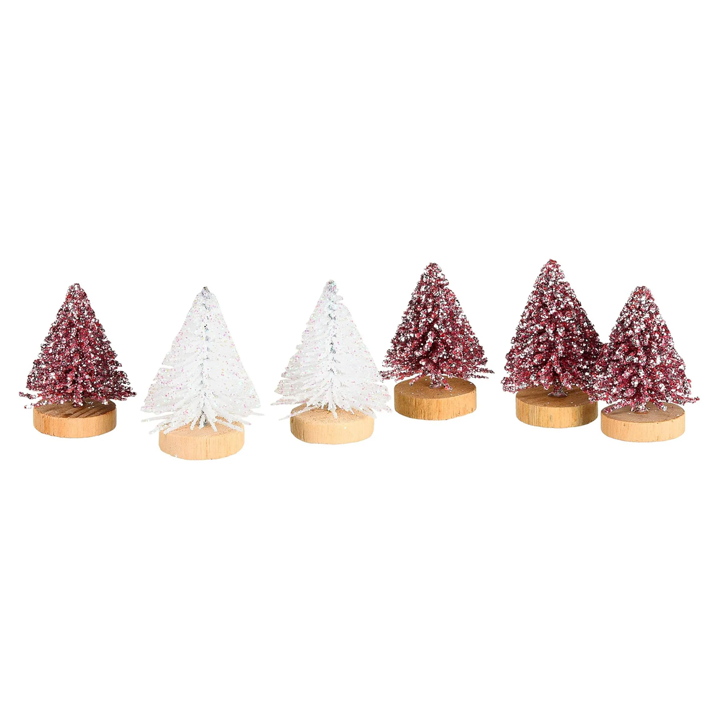 Depot Deko-Figuren & Objekte^Deko-Objekt-Set Minibaum, Beglimmert