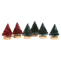 Depot Deko-Figuren & Objekte^Deko-Objekt-Set Minibaum, Beglimmert