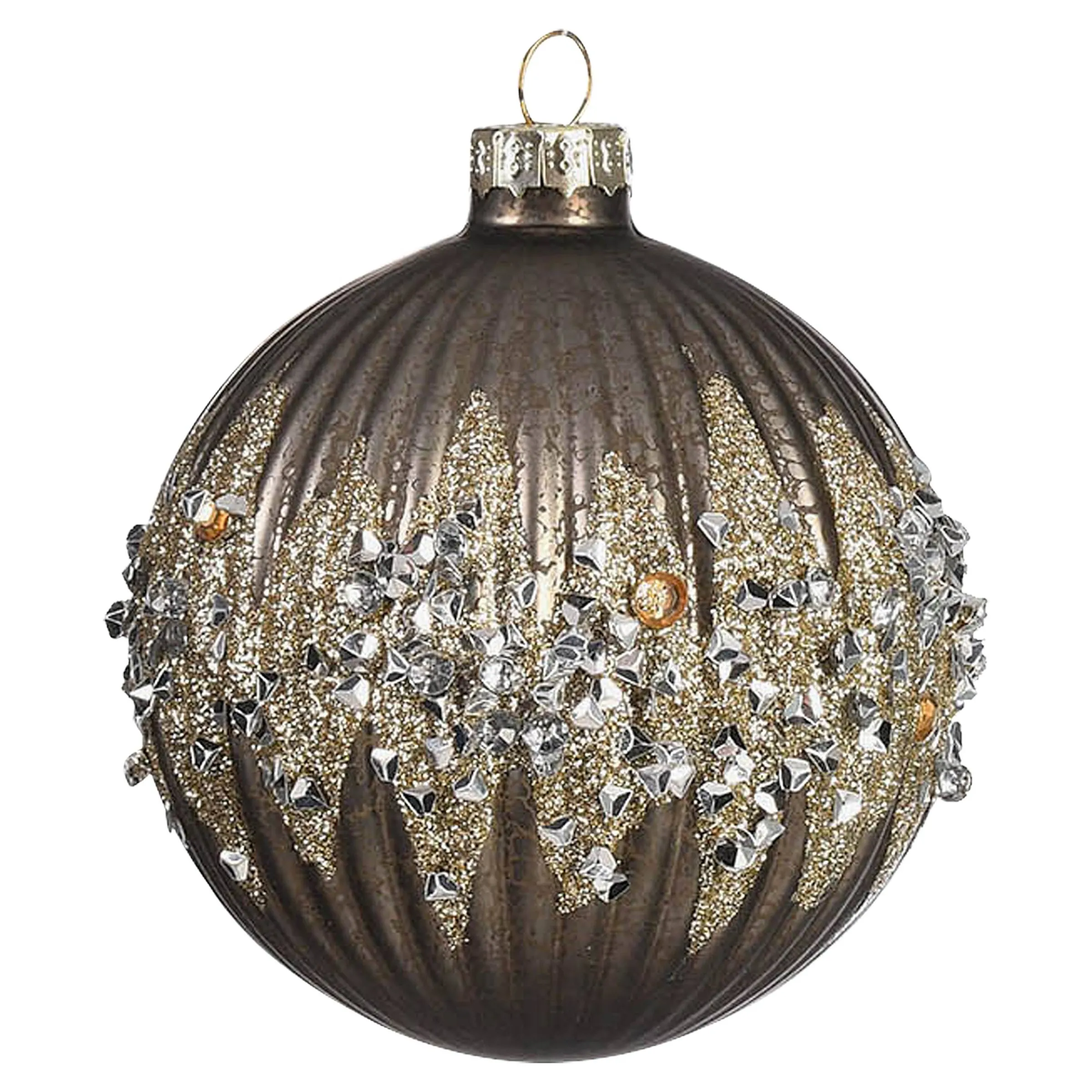 Depot Laternen & Kerzenhalter^Deko-Set Weihnachts-Kerzenhalter Glam