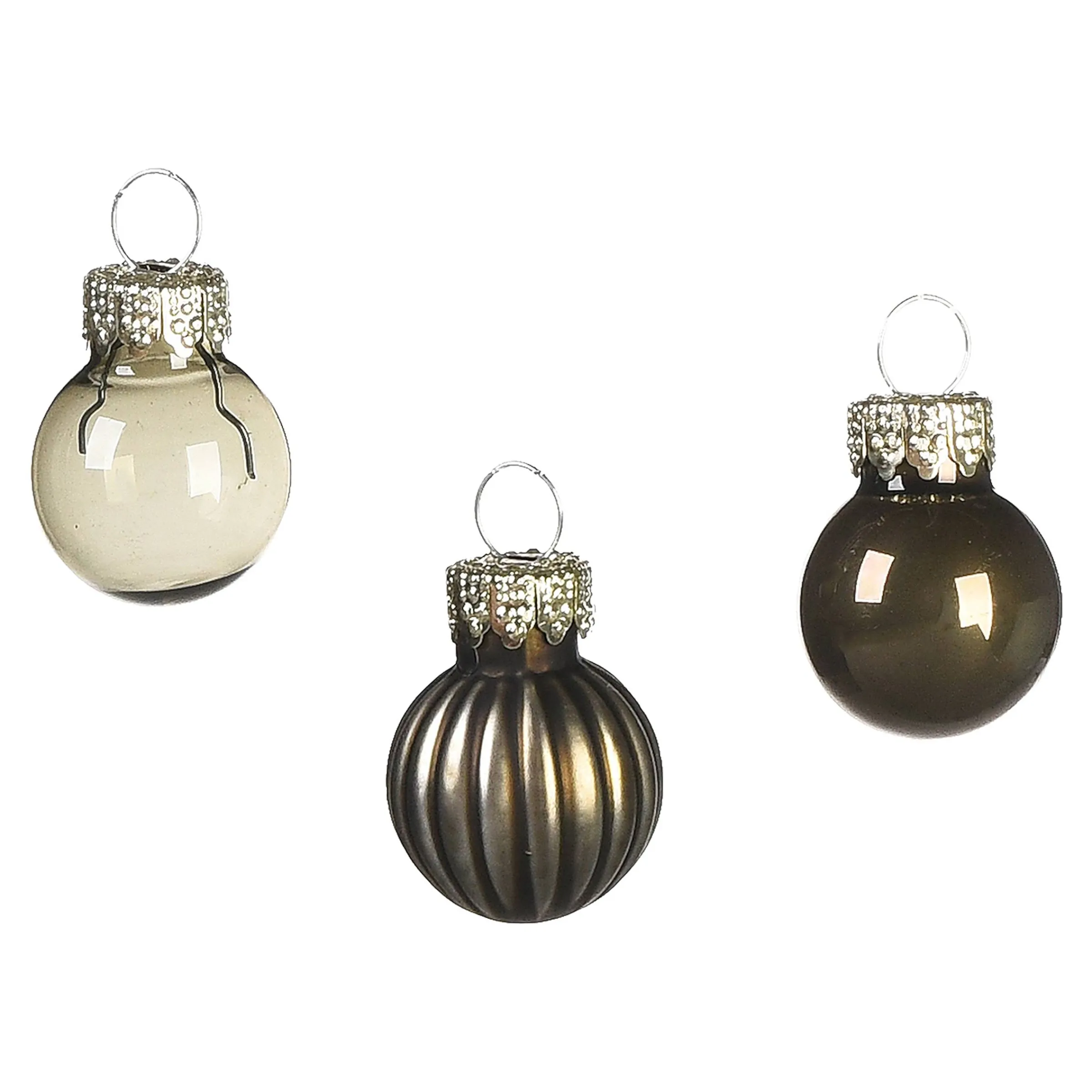 Depot Laternen & Kerzenhalter^Deko-Set Weihnachts-Kerzenhalter Glam