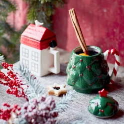 Depot Adventskranze & Zubehör^Deko-Set Weihnachts-Kerzenhalter Rille