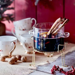 Depot Adventskranze & Zubehör^Deko-Set Weihnachts-Kerzenhalter Rille