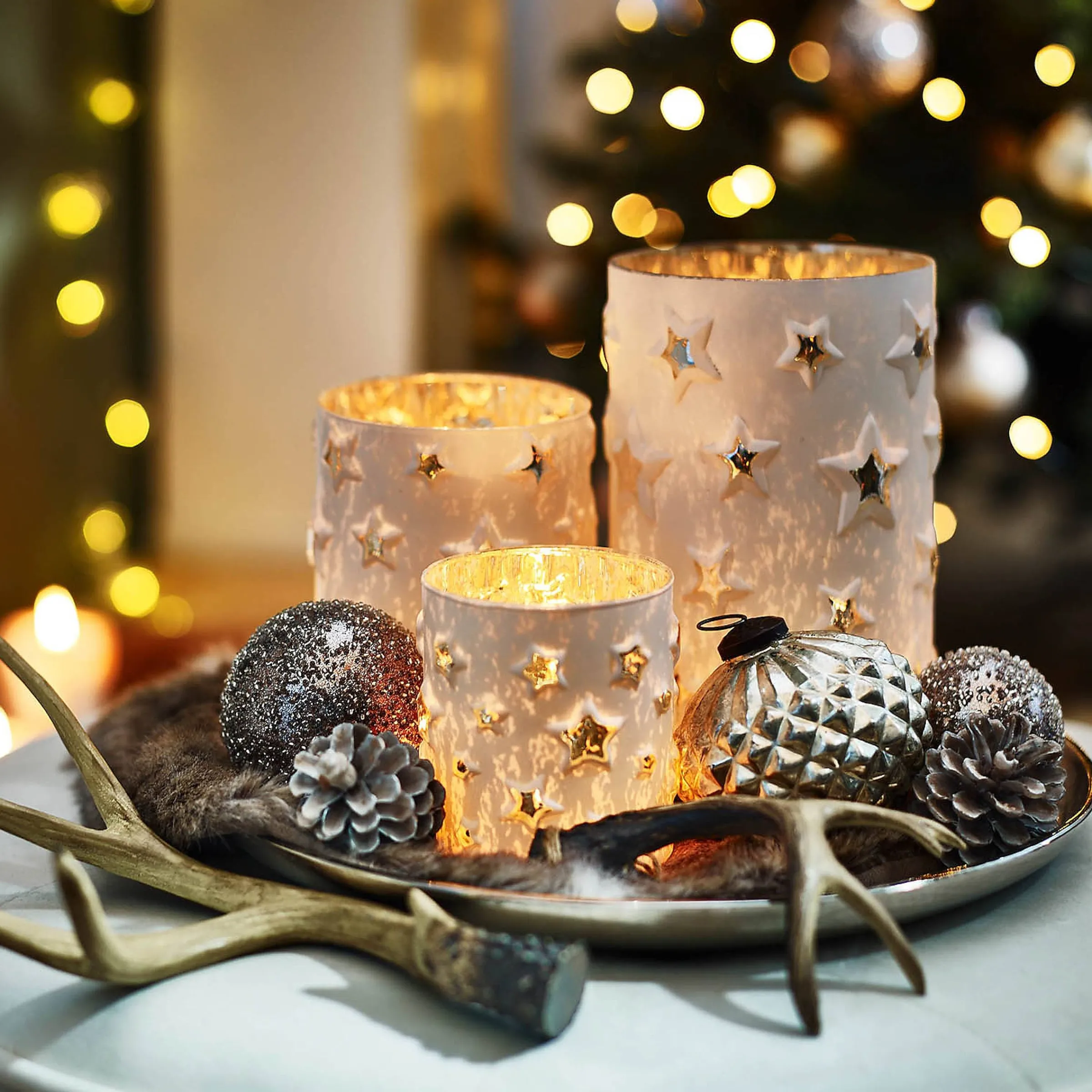 Depot Adventskranze & Zubehör^Deko-Tablett