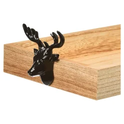 Depot Adventskranze & Zubehör^Deko-Tablett Hirsch