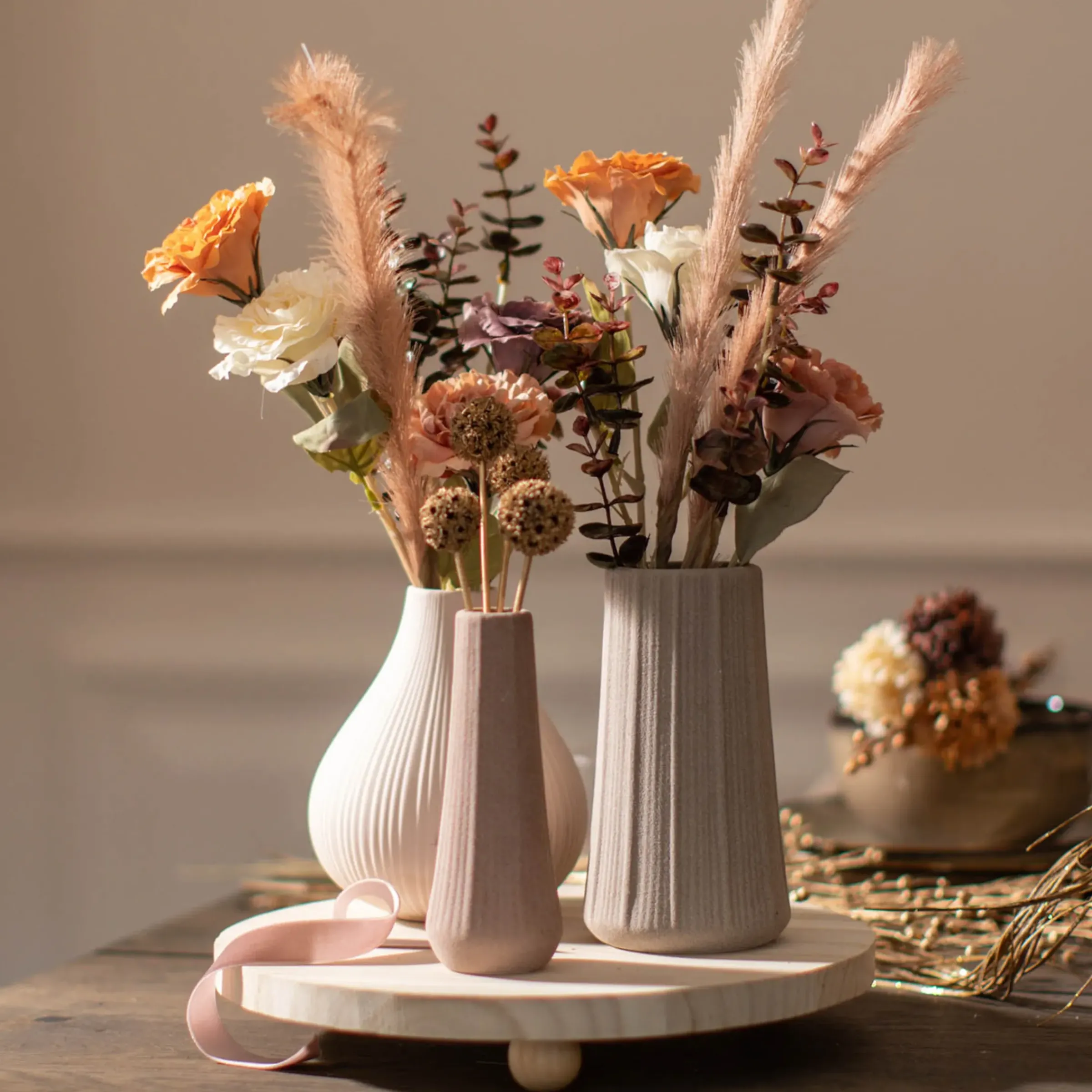 Depot Deko-Tablett Round> Tabletts & Schalen