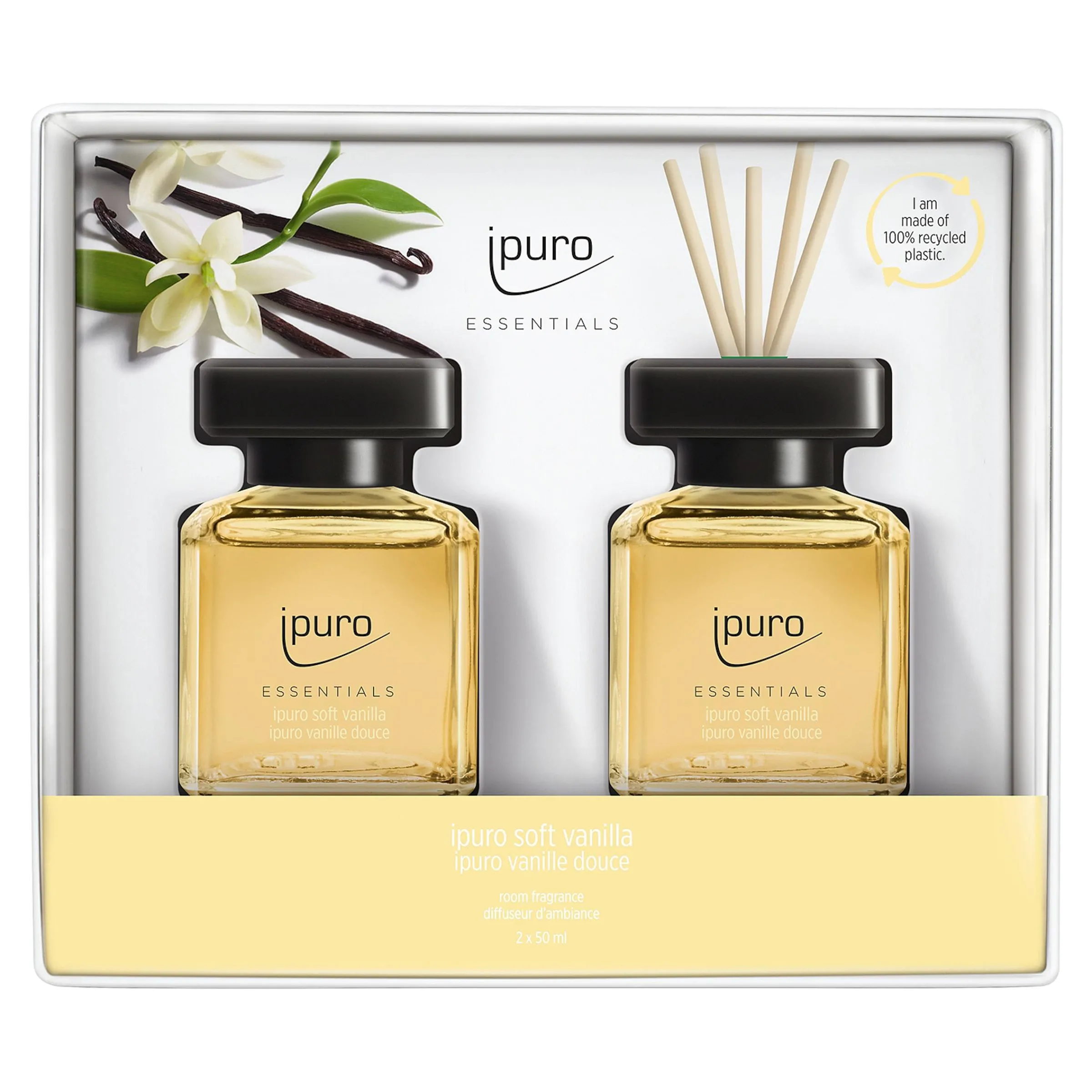 Depot Geschenkideen^Essentials Raumduft-Set Soft Vanilla