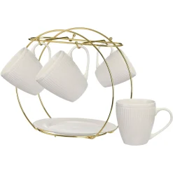 Depot Etagere- & Geschirr-Set Relief> Geschirr