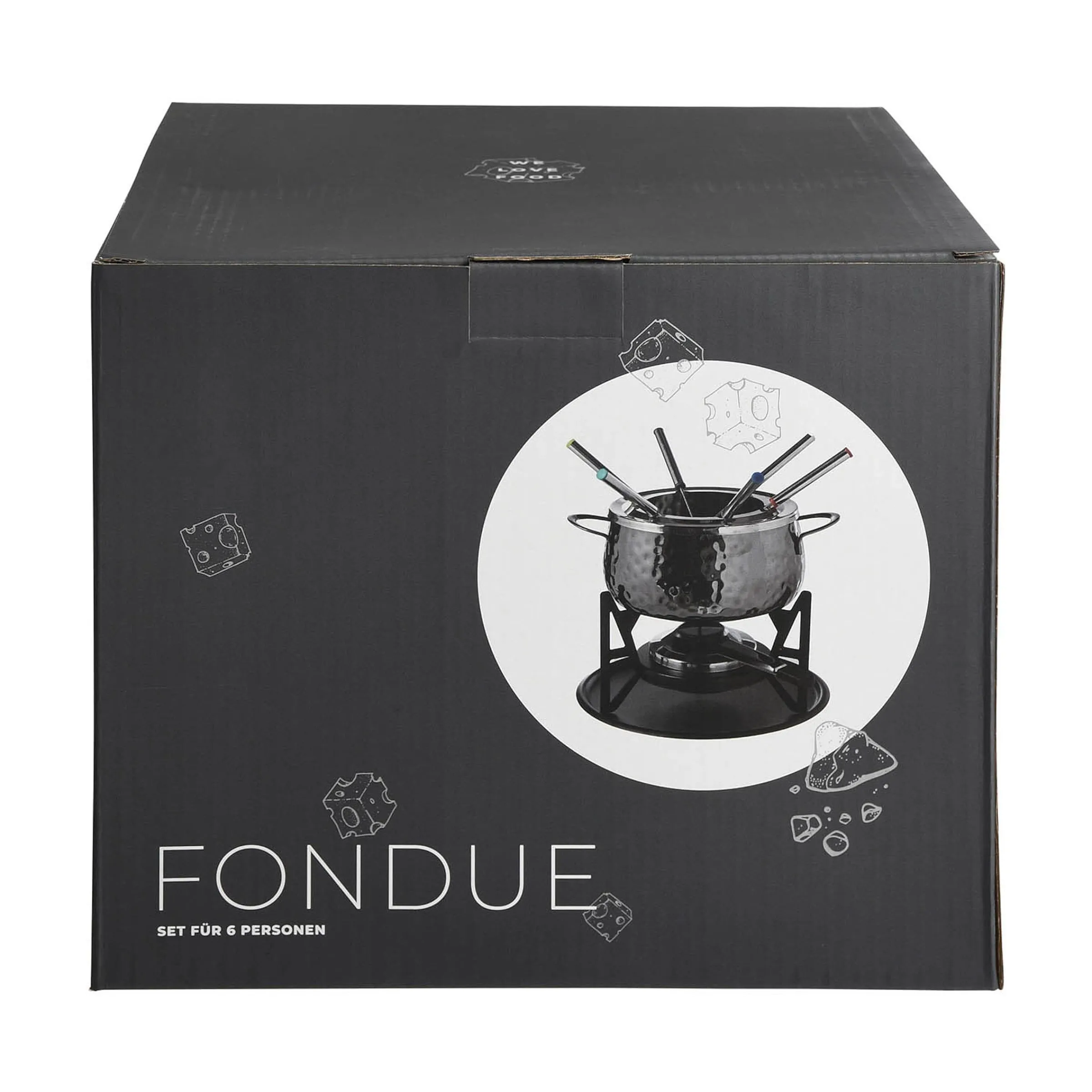 Depot Backutensilien^Fondue-Set Für 6 Personen