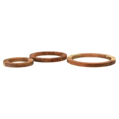 Depot Geschenkideen^Fsc 100% Topfuntersetzer Ring 3Er Set