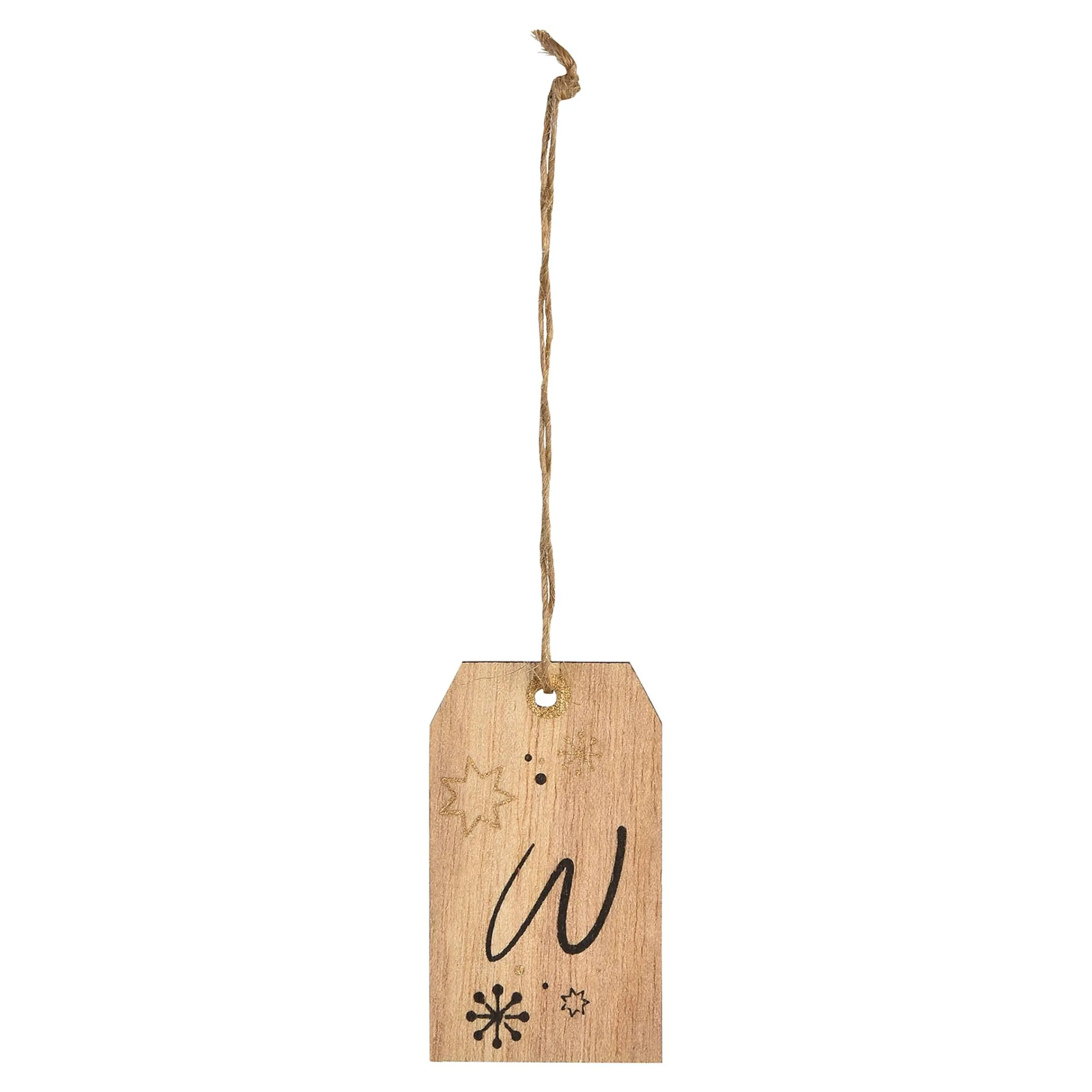 Depot Adventskranz-Deko^Geschenkanhänger Monogramm