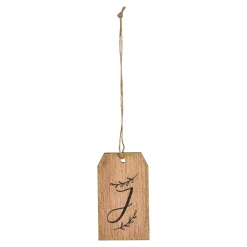 Depot Adventskranz-Deko^Geschenkanhänger Monogramm