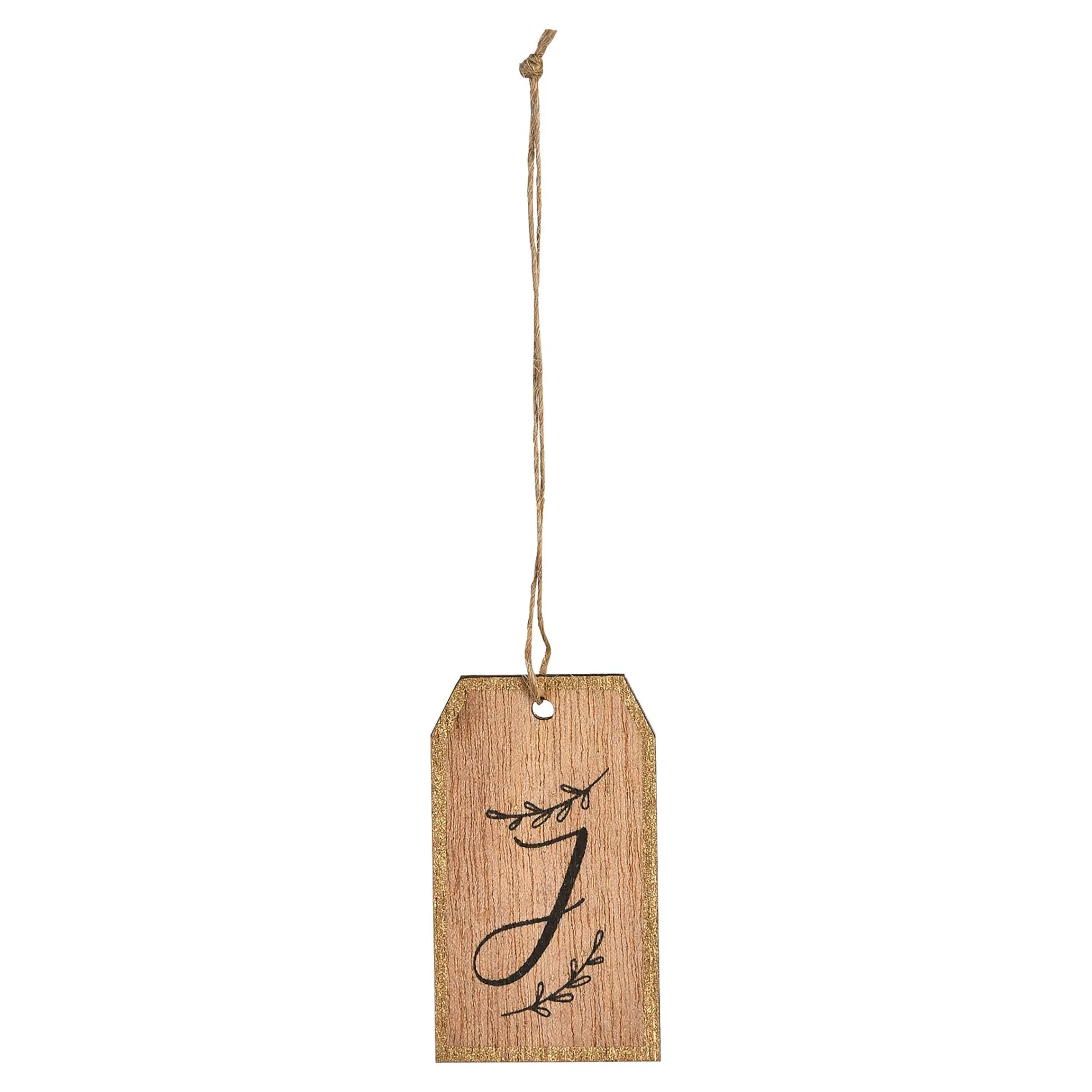 Depot Adventskranz-Deko^Geschenkanhänger Monogramm