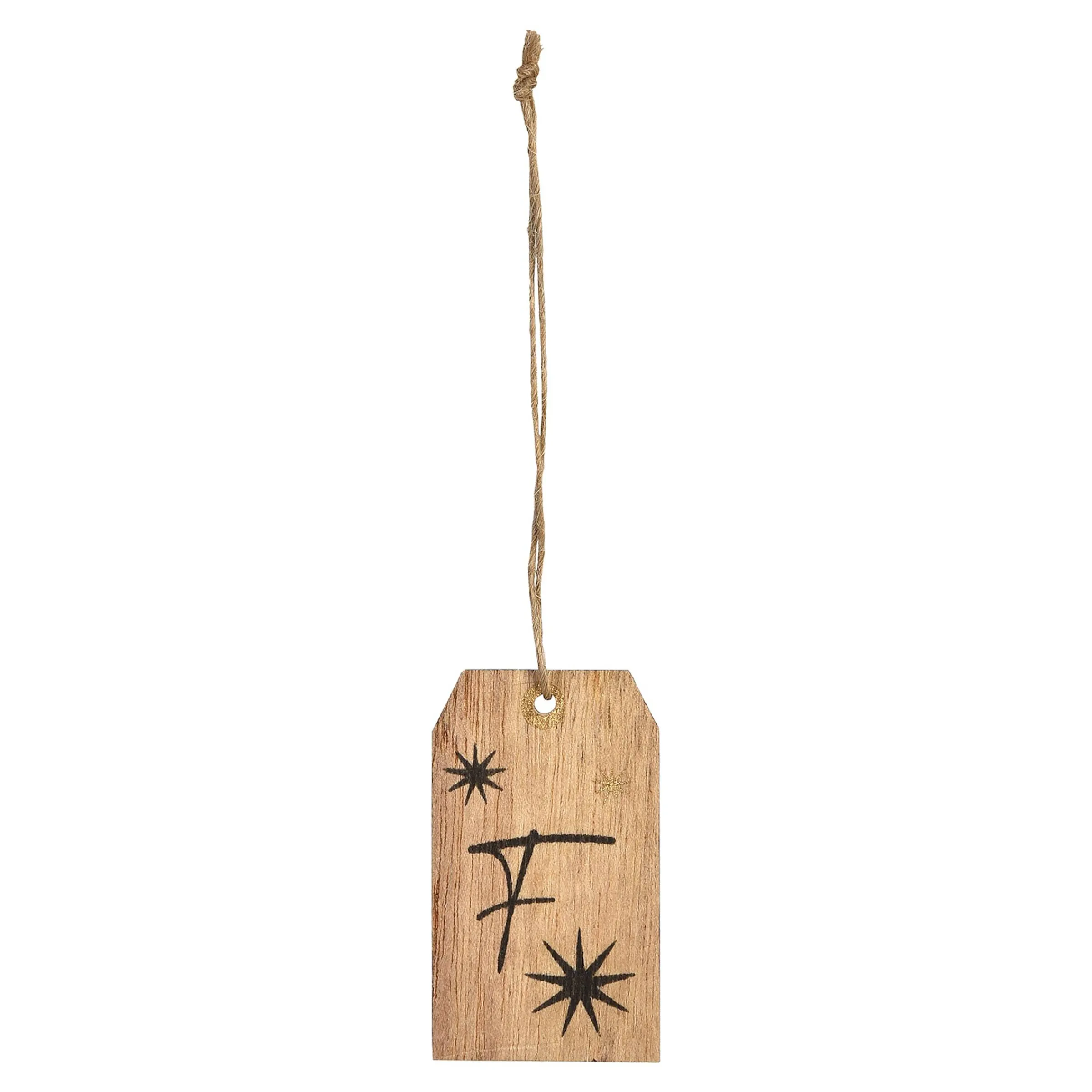 Depot Adventskranz-Deko^Geschenkanhänger Monogramm