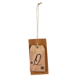 Depot Adventskranz-Deko^Geschenkanhänger Monogramm