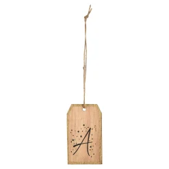 Depot Adventskranz-Deko^Geschenkanhänger Monogramm