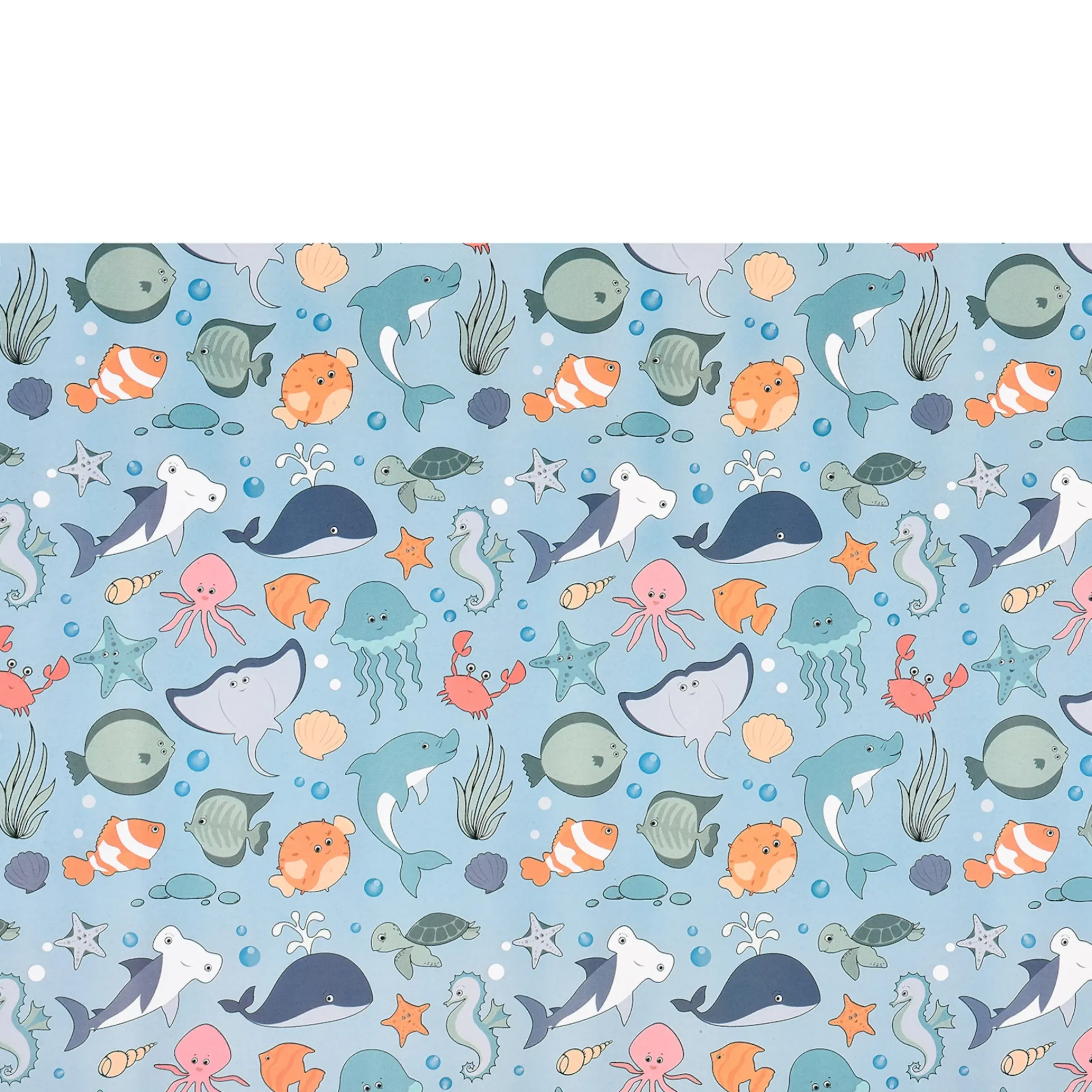 Depot Geschenkpapier Ocean> Geschenkpapier