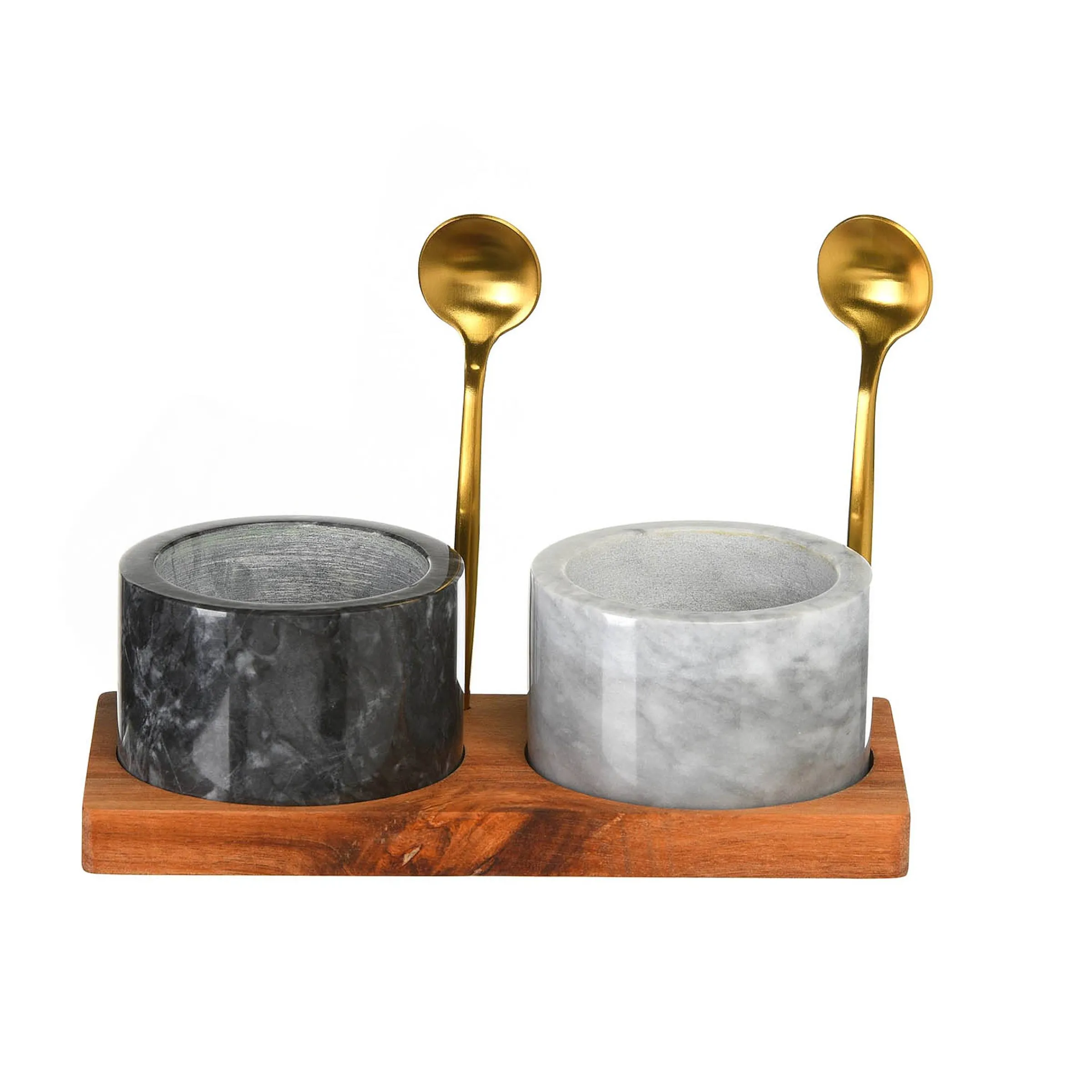 Depot Geschenkideen^Gewurzgefas-Set Marble