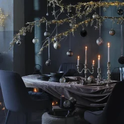 Depot Adventskranz-Deko^Girlande Glimmerleaf