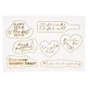 Depot Geschirr & Servieren^Glasaufkleber-Set Girly