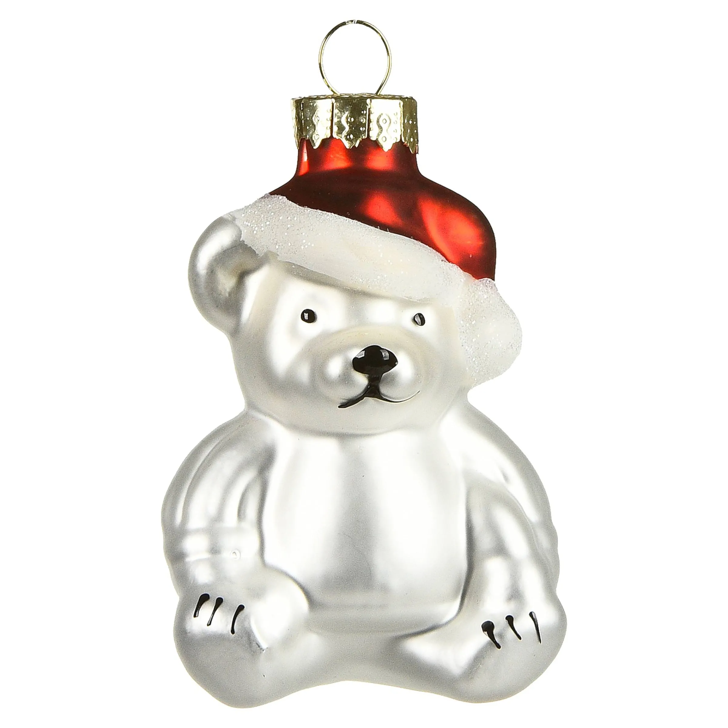 Depot Kugeln & Baumspitzen^Glas-Baumschmuck Teddy