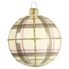 Depot Kugeln & Baumspitzen^Glas-Weihnachtskugel Checkered