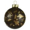Depot Kugeln & Baumspitzen^Glas-Weihnachtskugel Hohoho