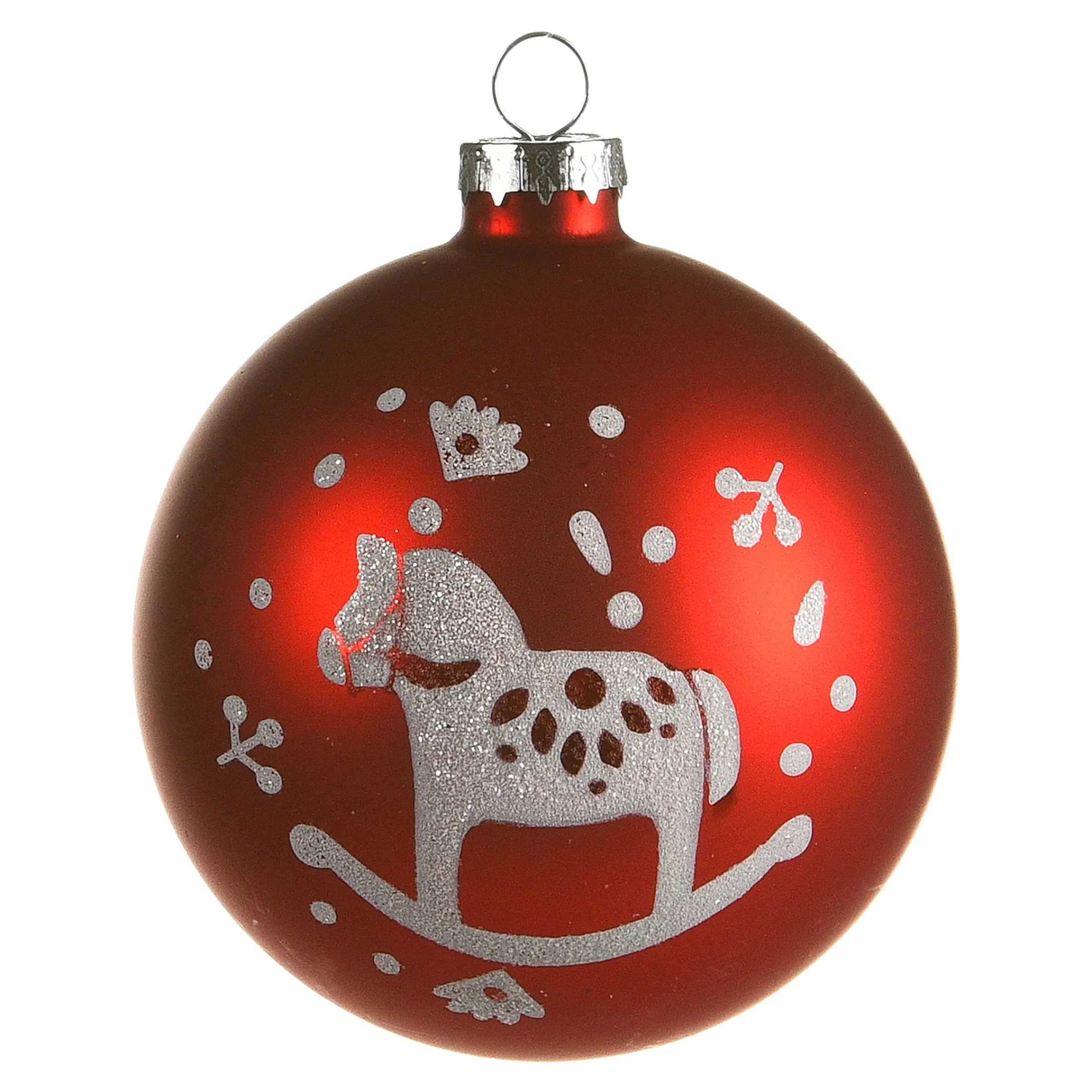 Depot Kugeln & Baumspitzen^Glas-Weihnachtskugel Tiere Folklore