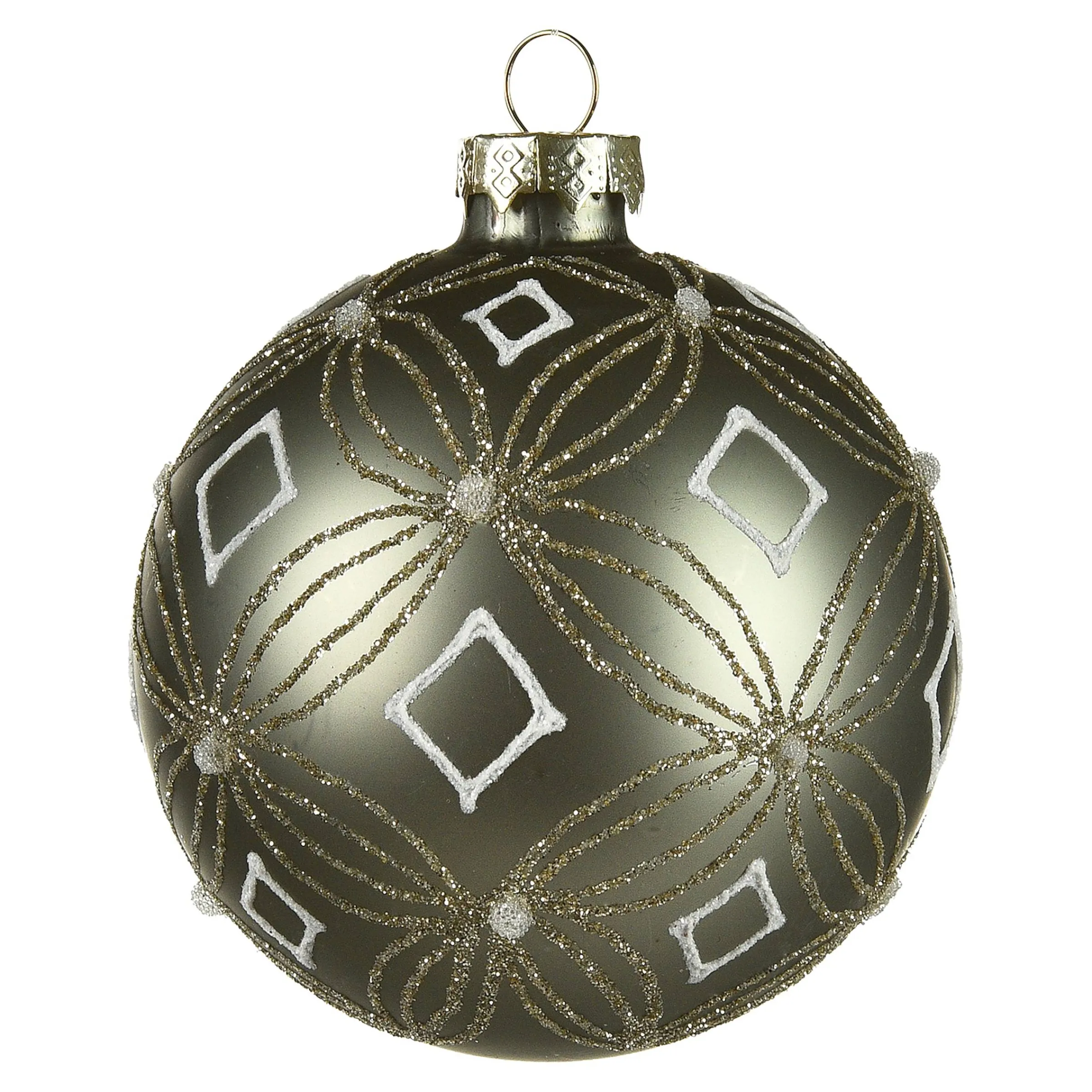 Depot Kugeln & Baumspitzen^Glas-Weihnachtskugel Vintage Glam