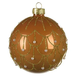 Depot Kugeln & Baumspitzen^Glas-Weihnachtskugel Vintage Glam