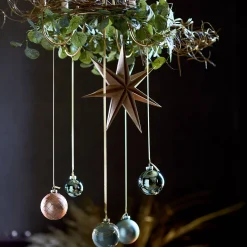 Depot Kugeln & Baumspitzen^Glas-Weihnachtskugel Vintage Glam