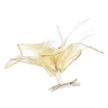 Depot Adventskranz-Deko^Glitzer-Deko-Blume Organza Auf Clip