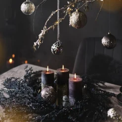 Depot Adventskranz-Deko^Glitzer-Kunstast Bubble