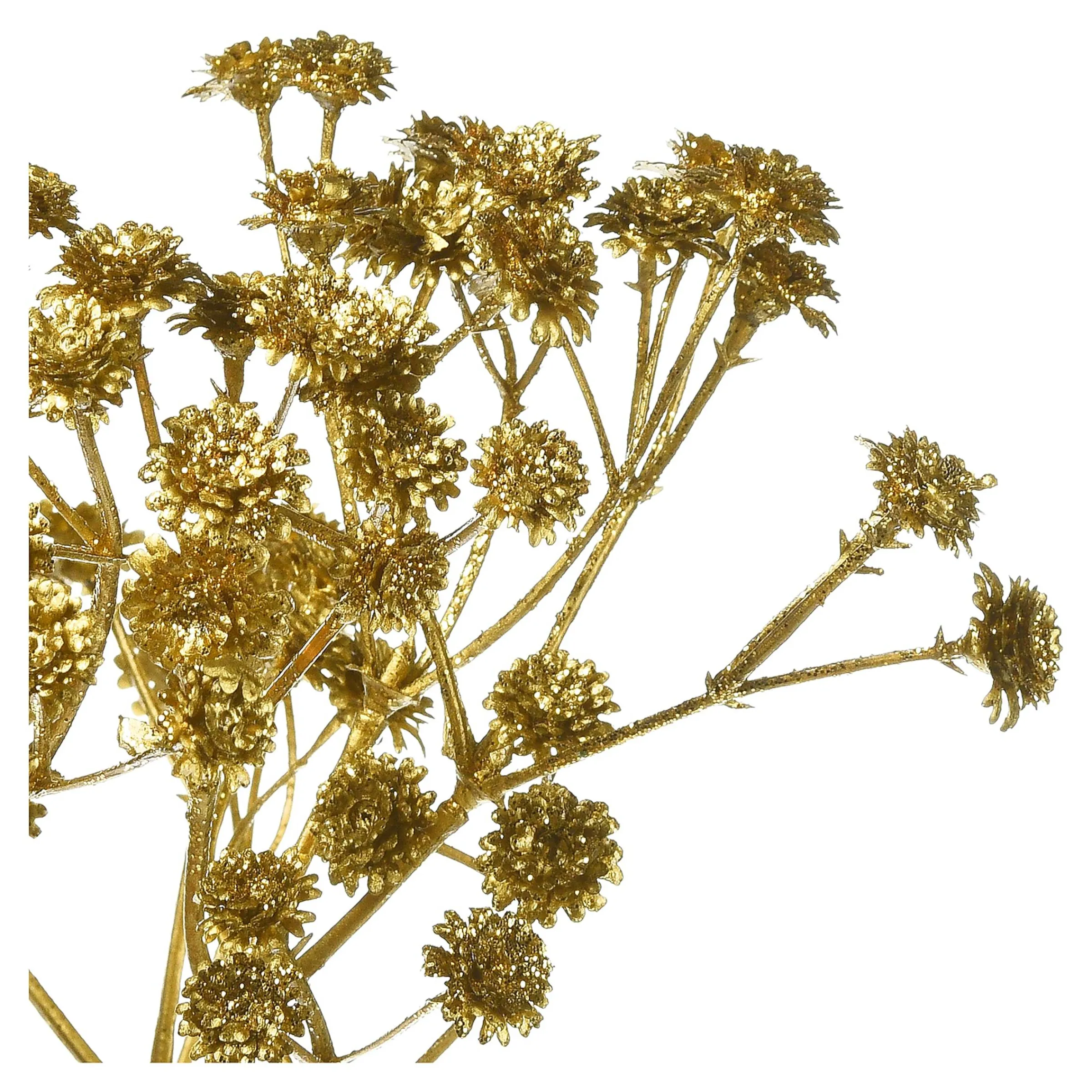 Depot Blumen^Glitzer-Kunstblume Gipskraut