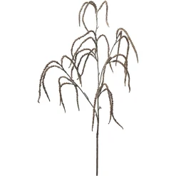 Depot Glitzer-Kunstzweig Birke> Einzelblumen & Zweige