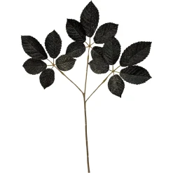 Depot Glitzer-Kunstzweig Herbstblatt> Einzelblumen & Zweige