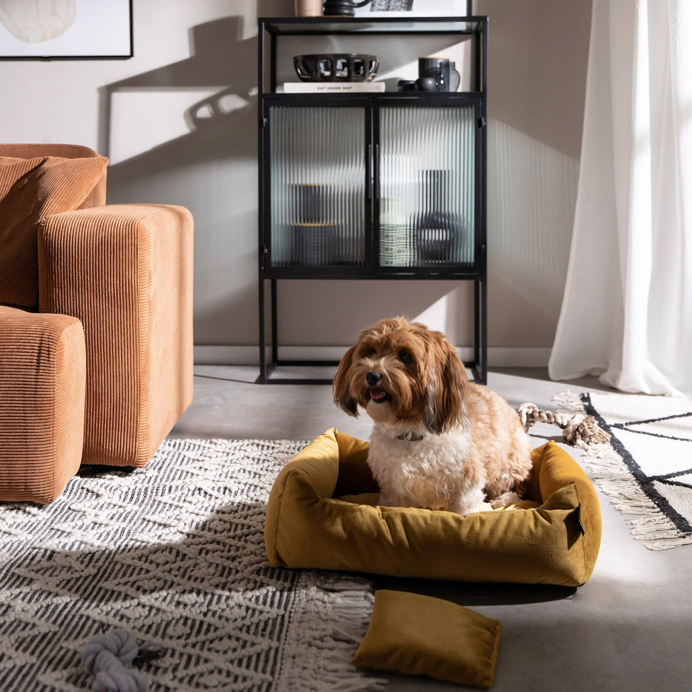 Depot Geschenkideen^Haustier-Samt-Kuschelsofa Velvet