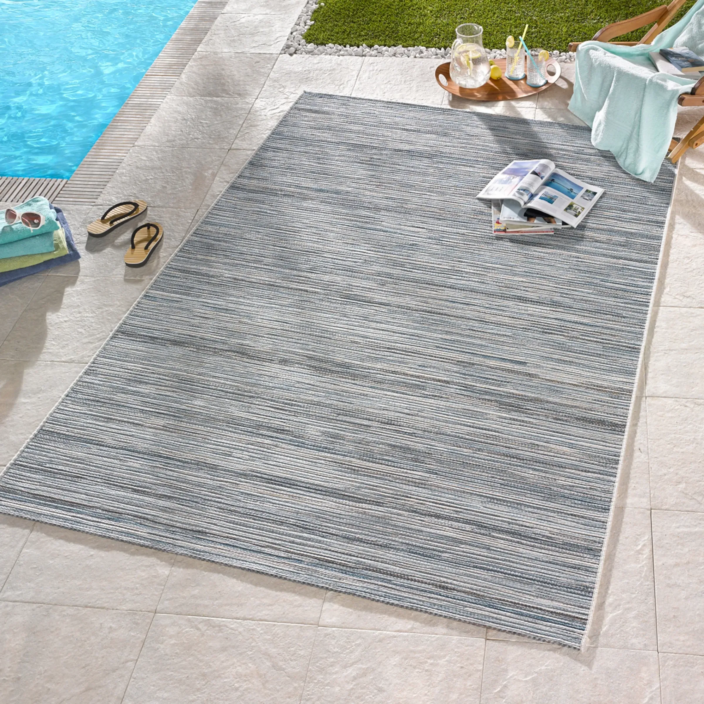 Depot In- & Outdoor-Teppich Lotus> Eckige Teppiche