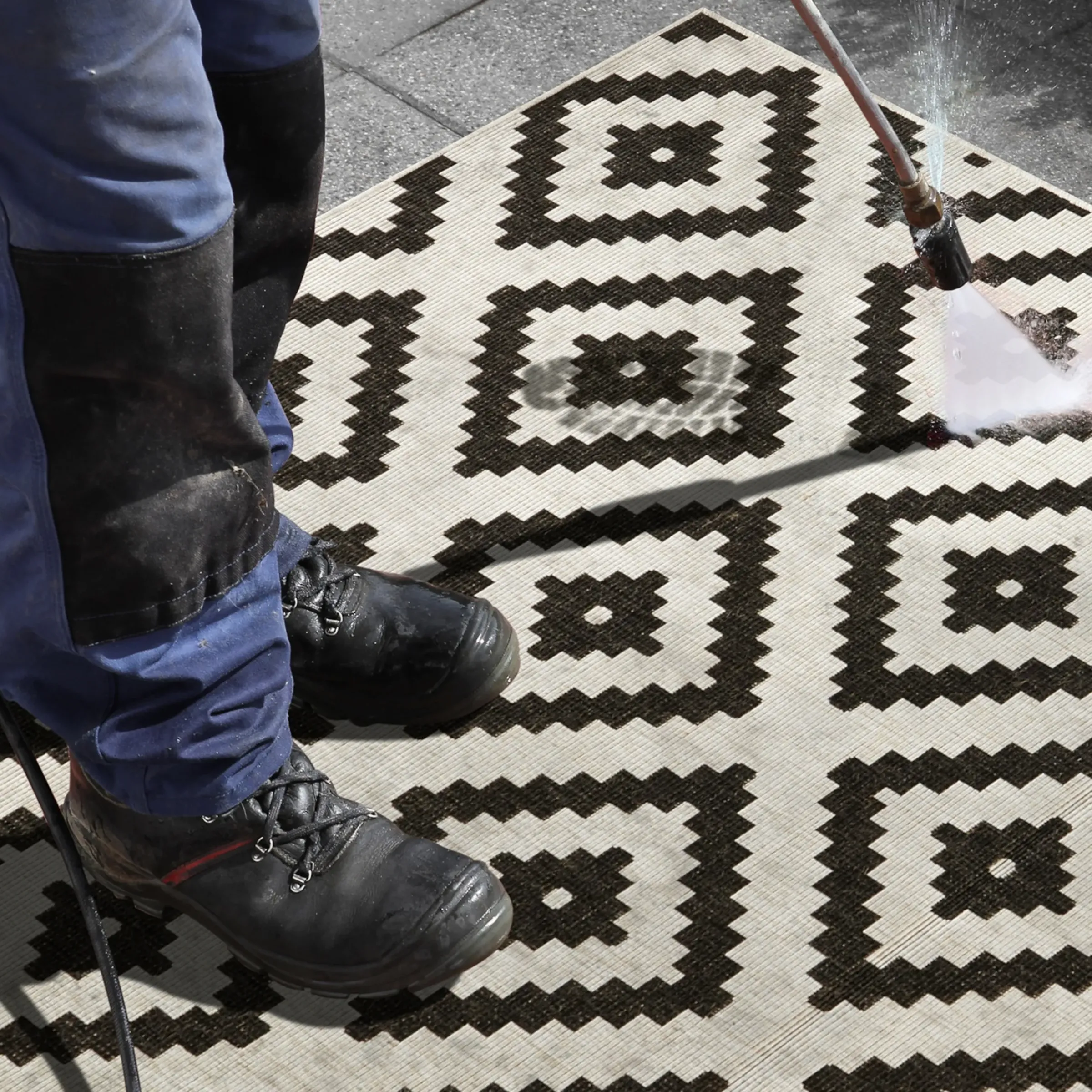Depot In- & Outdoor-Teppich Malta, Wendbar> Eckige Teppiche