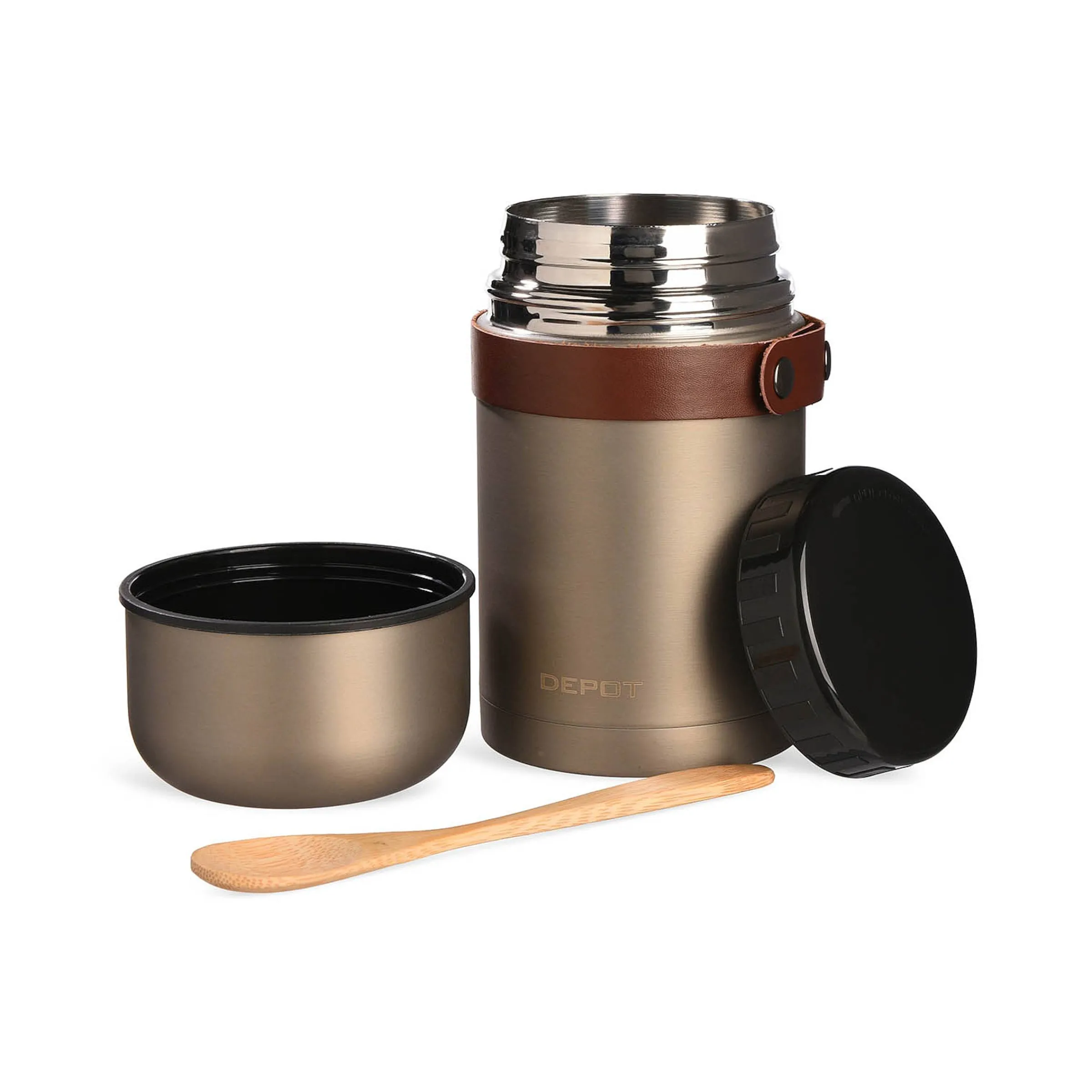 Depot Geschenkideen^Isolierbehalter Mit Loffel