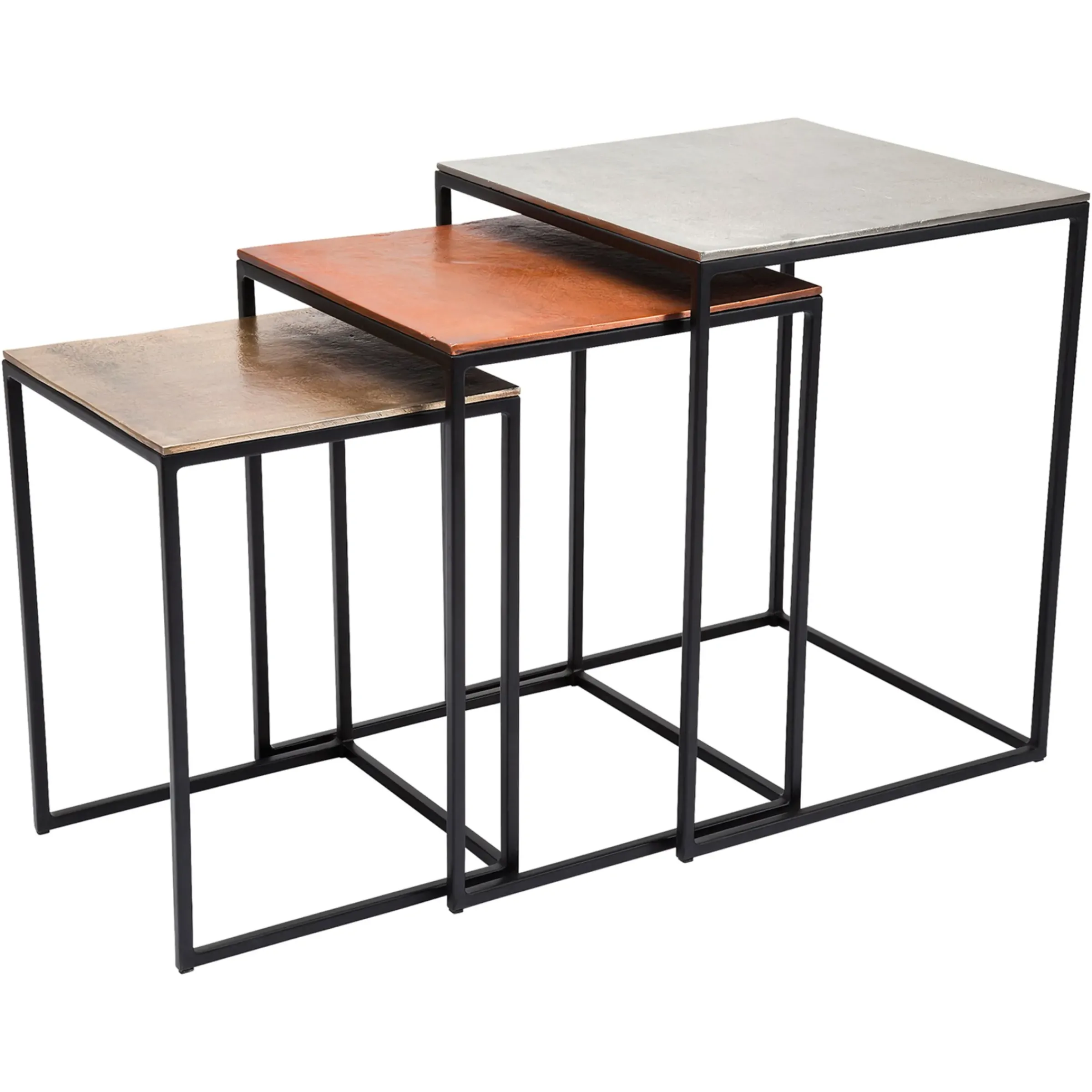 Depot Kare Beistelltisch-Set Loft> Beistelltische & Couchtische