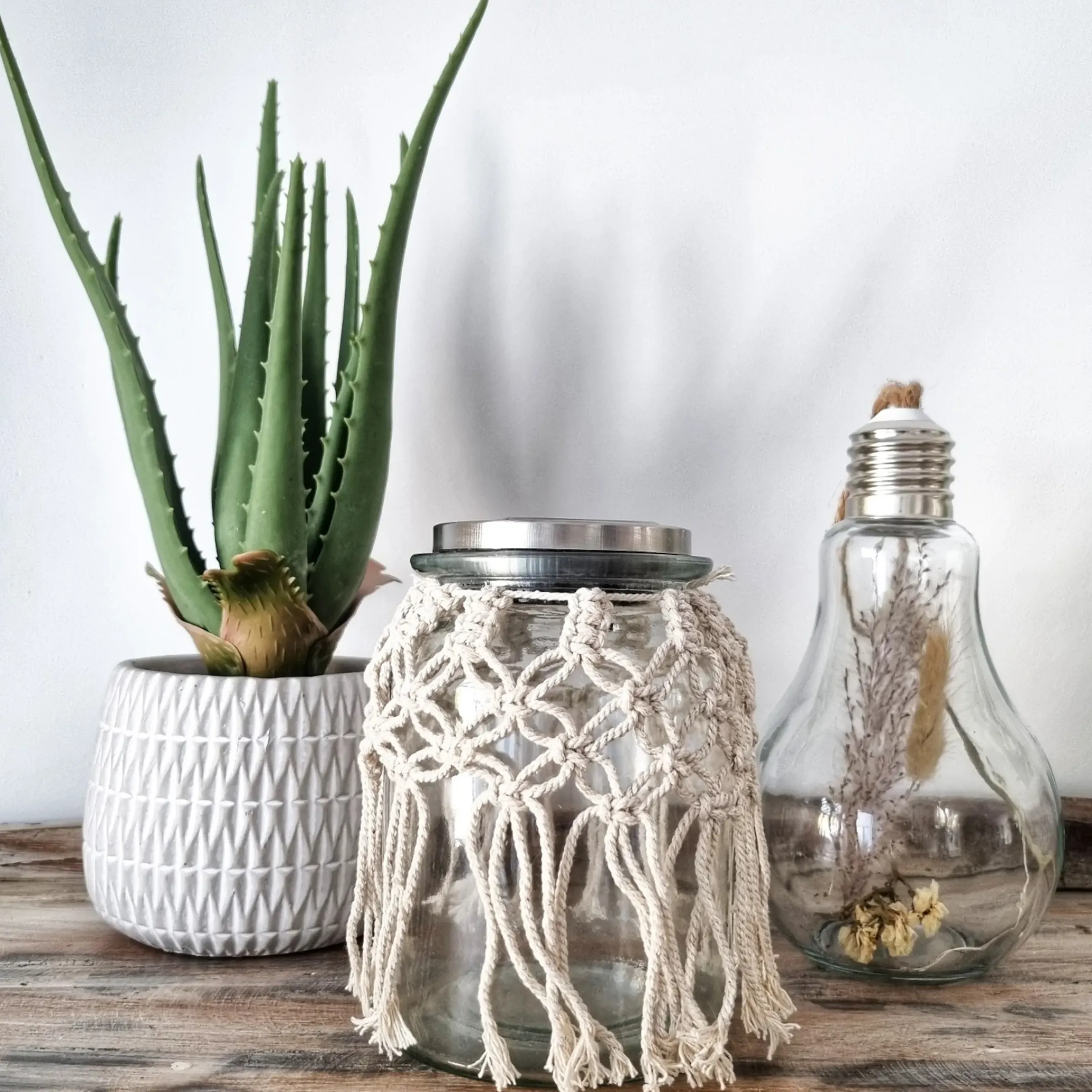 Depot Kare Kunstpflanze Aloe Im Topf> Kunstpflanzen