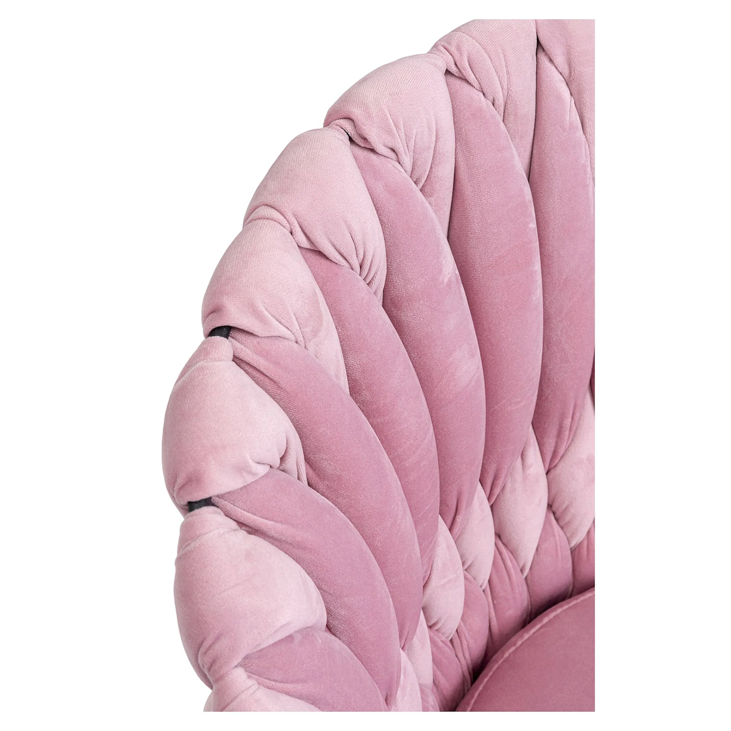 Depot Geschenkideen^Kare Samt-Armlehnstuhl Knot