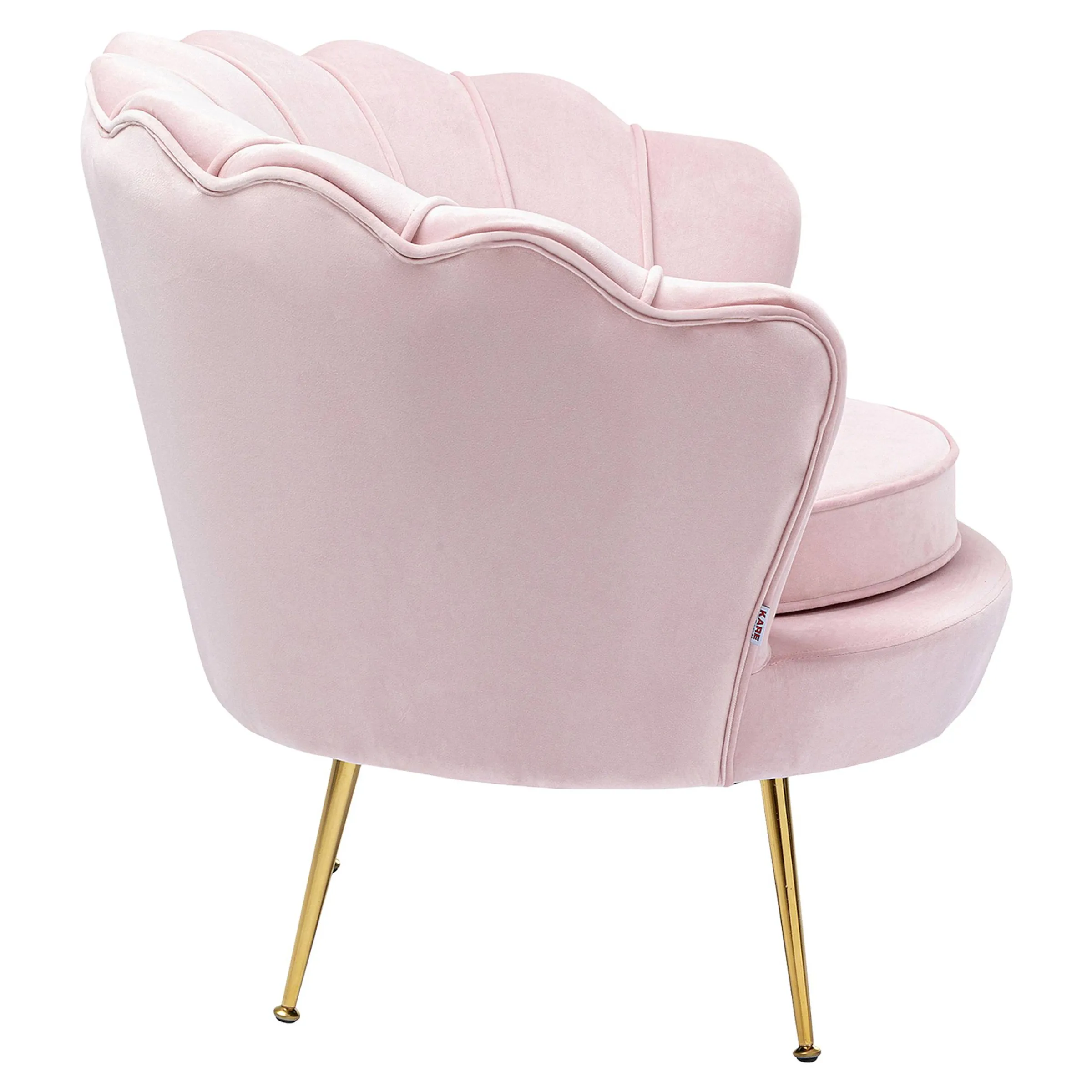 Depot Geschenkideen^Kare Samt-Sessel Water Lily
